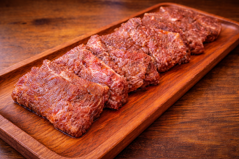 양념된 뼈없는 갈비